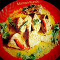Maman Kundu's cooksnap of when they made Shorshe Ilish Bengali Fish Curry.