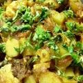 Dania Dilawer's cooksnap of when they made Lauki Aaloo.