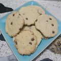 El cooksnap de Rocío Imbert cuando hizo Galletitas crocantes con chips de chocolate.
