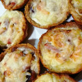 El cooksnap de Encar cuando hizo Mini quiche Lorraine.