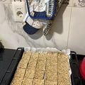 El cooksnap de Vale cuando hizo Crackers de semillas saludables.