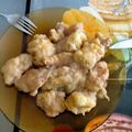 El cooksnap de Sara García Ramajo cuando hizo Pollo al limón al estilo chino.