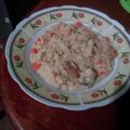 El cooksnap de Brighite Luna cuando hizo Guiso de arroz con carne y verduras.