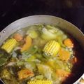 El cooksnap de Maximiliano Leidi cuando hizo Puchero de osobuco.