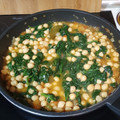 El cooksnap de solera1969 cuando hizo Garbanzos con espinacas.