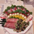 El cooksnap de Ali :) cuando hizo Espárragos trigueros con jamón York y queso.