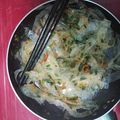 Cooksnap của Ngan My khi họ làm theo món Bánh tráng hành