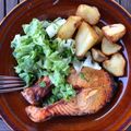 Cooksnap από Sitronella στη συνταγή Σολομός με bio μουστάρδα, μέλι και άνηθο