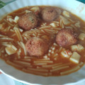 El cooksnap de Raúl Martínez cuando hizo Sopa Marinera.