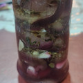 El cooksnap de Amaro Saldaña cuando hizo Berenjenas en escabeche tradicional.