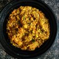 Disha Prashant Chavda's cooksnap of when they made રીંગણ ઓળો (Ringan Oro Recipe In Gujarati).