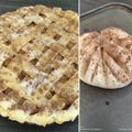 El cooksnap de Danitza cuando hizo Kuchen de manzana.