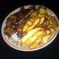Jumare Haleema's cooksnap of when they made Dafaffe km soyayyen Dan kalin Hausa tareda kwai (boiled and fried sweet potato).