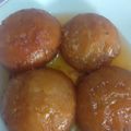 Saba Faisal's cooksnap of when they made Gulab jaman.