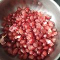 Areeba Muhammed's cooksnap of when they made Quick health booster pomegranate.