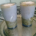 El cooksnap de Estefi cuando hizo Copa de mousse de limón y yogur al café con avena y miel. Postre light.