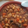 El cooksnap de Jose Ortega amores cuando hizo Cazuela de garbanzos con pollo.