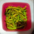 Janvi का कुकस्नैप जब उन्होंने मिर्ची मसाला (mirchi masala recipe in Hindi) बनाया था।