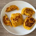 El cooksnap de Débora Cantero Martínez cuando hizo Blw, "croquetas" de calabaza.