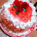 صورة من 🍓🍓 ام اسلام 🍓🍓، شاركها بعد تجربة وصفة كيكة الغالي 🍓🌷🌺🌼💝🌸😍