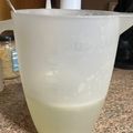 El cooksnap de Davidpuntocom cuando hizo Suero oral casero.
