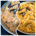 El cooksnap de Tonysantos cuando hizo Paella de marisco.
