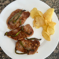 El cooksnap de thania arbelo mendoza cuando hizo Lomo de cerdo con pimientos verdes en freidora de aire.