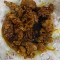 Cooksnap dari kunthi untuk resep KULIT AYAM KRISPI Saus Mentega