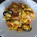 El cooksnap de Mari Carmen cuando hizo Paella.