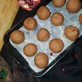  குக்கிங் பையர்'s cooksnap of when they made போமெக்ரானைட் கடலை மாவு லட்டு (Pomegranate kadalai maavu laddo recipe in tamil).