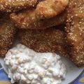 Andrasne Hoffer Cooksnap-ja, amikor elkészítette a(z) Szezámmagos csirkemellcsíkok, kukoricasalátával receptet.