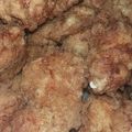 El cooksnap de Carina Nievas cuando hizo Pollo frito con salsas deliciosas y fáciles.