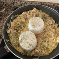 El cooksnap de Laura cuando hizo Arroz con pollo y queso.