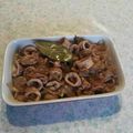 El cooksnap de Elisabeth Hidalgo Ortega cuando hizo Calamares encebollados.