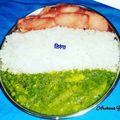 Archana Yadav का कुकस्नैप जब उन्होंने तिरंगा चावल (tiranga chawal recipe in Hindi) बनाया था।