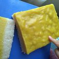 Cooksnap dari Via untuk resep Ketan Talam Durian/ Serimuka Durian