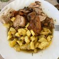 El cooksnap de Carlos Martin Chuecos cuando hizo Pollo rustido a la catalana.