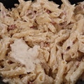 El cooksnap de acorro53@gmail.com cuando hizo Penne carbonara.
