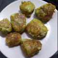 El cooksnap de Elías Méndez cuando hizo Albóndigas de berenjenas con queso.