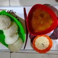 Misha dara का कुकस्नैप जब उन्होंने इडली सांबर (Idli Sambar recipe in hindi) बनाया था।