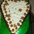 El cooksnap de Lucyana Biondi cuando hizo Torta Brownie con dulce de leche y merengue italiano.