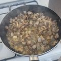 El cooksnap de cucatore cuando hizo Cazuela de almejas y gambas al ajillo.
