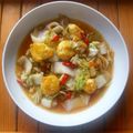 Cooksnap dari Ria Mamanya Tata untuk resep Sapo Tahu Sawi Sosis Teriyaki