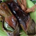 Cooksnap dari Dapoer Pemula untuk resep Nasi bakar isi cumi asin