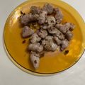 El cooksnap de Eduardo Agudo Alba cuando hizo Mollejas de cordero al ajillo.