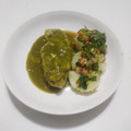 El cooksnap de Ladivarosa cuando hizo Pollo en salsa de cilantro y limón.