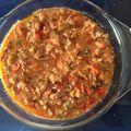 El cooksnap de cococanarias cuando hizo Macarrones con carne picada, tomate, nata, parmesano y verduras.