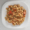El cooksnap de MaryGlory cuando hizo Cous cous con berenjena.
