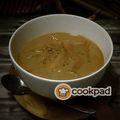 Cooksnap Aznie Khasri semasa beliau membuat Pengat Nangka.