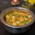 Soumini Bhattacherjee's cooksnap of when they made Khoya,matar, makhana curry.